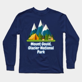 Mount Gould, Glacier National Park Long Sleeve T-Shirt